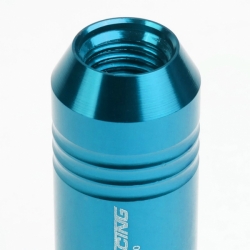 DNA matice na kola JDM Racing Open End 20ks - M12x1.5 Light Blue