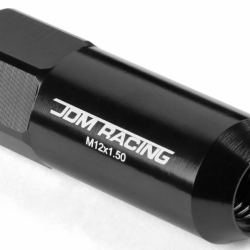 DNA odlehčené 60mm matice na kola JDM Racing 20ks - M12x1.5 Black