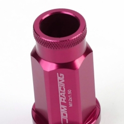 DNA odlehčené matice na kola JDM Racing 20ks - M12x1.5 Pink