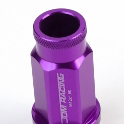 DNA odlehčené matice na kola JDM Racing 20ks - M12x1.5 Purple