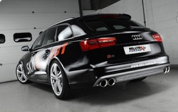 Milltek catback výfuk Resonated ECE - Audi S6 C7 4.0 TFSI Quattro (12+)