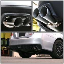 DNA Motoring catback výfuk Quad Tip - Subaru Impreza WRX STi (15 - 17)