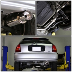 DNA Motoring N1 catback výfukový systém - Honda Civic EK Hatchback (96 - 00)