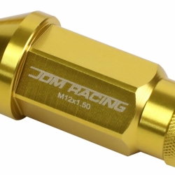 DNA odlehčené matice na kola JDM Racing 20ks - M12x1.5 Gold