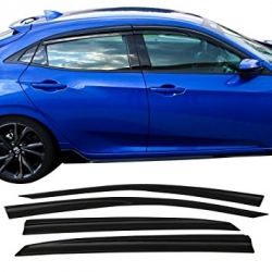 Honda OEM deflektory (ofuky) oken - Honda Civic X FK8 Hatchback (17+)
