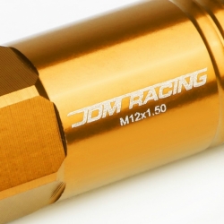 DNA matice na kola JDM Racing Open End 20ks - M12x1.5 Orange