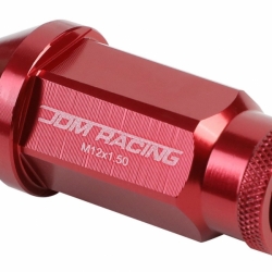 DNA odlehčené matice na kola JDM Racing 20ks - M12x1.5 Red