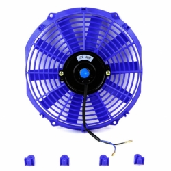 DNA úzký ventilátor chladiče Blue - 12"