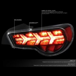 DNA sekvenční LED světla Black BC - Toyota GT86 / Subaru BRZ