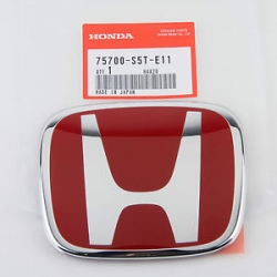 Červené přední logo Honda Type-R - Honda Civic EP (04 - 06)
