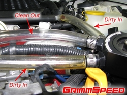 GrimmSpeed zachytávač oleje AOS - Subaru Impreza WRX STI (02 - 18)