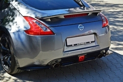 Maxton ABS středový lip zadního nárazníku - Nissan 370z (09 - 12)