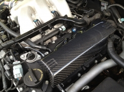 KDM karbonový kryt svíček - Hyundai Genesis Coupe 3.8 V6 (10 - 12)