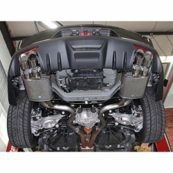 Roush Performance axleback výfuk Quad Tip s difuzorem - Ford Mustang 5.0 V8 (Nový model 2015+)