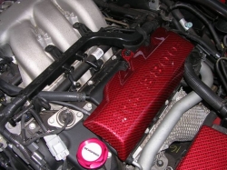 KDM karbon style kryt svíček - Hyundai Genesis Coupe 3.8 V6 (10 - 12)