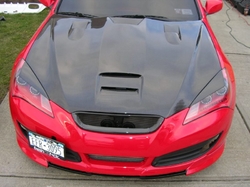 KDM karbonová mračítka předních světel - Hyundai Genesis Coupe (10 - 13)