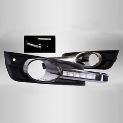 WinPower denní svícení s chromované rámečky na mlhová světla - Chevrolet Cruze (09 - 14)