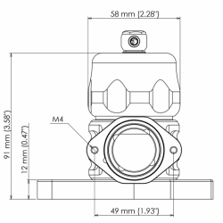 Turbosmart Blow-off ventil Dual Port - Mazda 3 MPS / 6 MPS / CX-7 2.3 Turbo