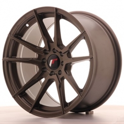 Japan Racing JR21 - 17x9 ET20 5x100/114,3, barva Matt Bronz