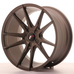 Japan Racing JR21 - 19x9,5 ET35 - 40 5x100 - 5x130, barva Matt Bronz