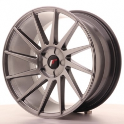 Japan Racing JR22 - 19x9,5 ET35-40 5x100 - 5x120 - kopie, barva Hiper Black