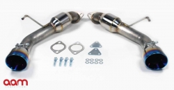 AAM Short Tails Resonated axle-back výfuk - Nissan 370z (09+)