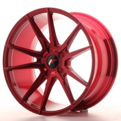 Japan Racing JR21 - 19x9,5 ET20-40 5x108 - 5x130 Platinum Red