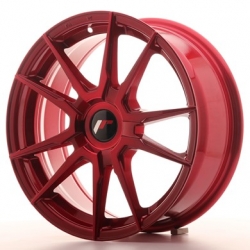 Japan Racing JR21 - 17x7 Platinum Red