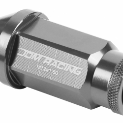 DNA odlehčené matice na kola JDM Racing 20ks - M12x1.25 Silver