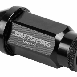 DNA odlehčené matice na kola JDM Racing 20ks - M12x1.5 Black