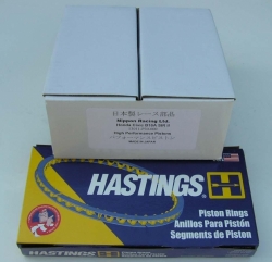 Nippon Racing sada plovoucích pístů P30 a pístních kroužků Hastings 81.5mm - Honda Civic B16 B18 / Integra (94 - 01)