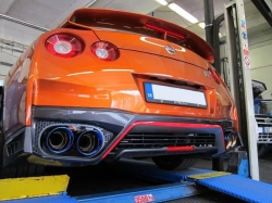 Innotech turbo-back nastavitelný výfuk - Nissan GTR R35 (08 - 17)