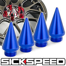 Sickspeed ozdobné hroty na kolové matice Sickspeed - sada 4ks - kopie, barva modrá