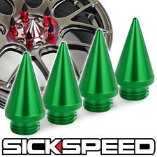 Sickspeed ozdobné hroty na kolové matice Sickspeed - sada 4ks - kopie, barva zelená