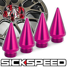 Sickspeed ozdobné hroty na kolové matice Sickspeed - sada 4ks - kopie, barva růžová