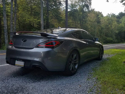 SuperLux LED Black zadní světla - Hyundai Genesis Coupe