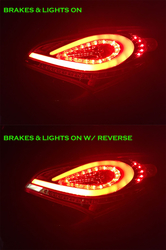 SuperLux LED zadní světla - Hyundai Genesis Coupe