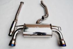 Invidia Q300 catback výfukový systém - Mitsubishi Lancer EVO X