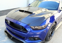 Anderson Composites karbonová kapota Ram Air - Ford Mustang (2015 - 2017)