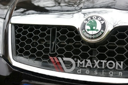 Maxton ABS přední maska Honeycomb - Škoda Octavia MK2 / RS (08 - 13)