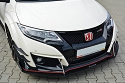 Maxton ABS lip Racing V2 pod přední nárazník - Honda Civic 9G Type-R FK2 (15 - 17)