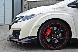 Maxton ABS lip V1 pod přední nárazník - Honda Civic 9G Type-R FK2 (15 - 17)