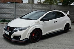 Maxton ABS lip V1 pod přední nárazník - Honda Civic 9G Type-R FK2 (15 - 17)