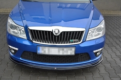 Maxton ABS lip V2 pod přední nárazník - Škoda Octavia RS MK2 (08 - 13)