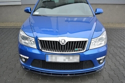 Maxton ABS lip V1 pod přední nárazník - Škoda Octavia RS MK2 (08 - 13)