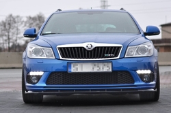 Maxton ABS lip V1 pod přední nárazník - Škoda Octavia RS MK2 (08 - 13)