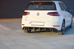 Maxton ABS Racing zadní difuzor -  Volkswagen Golf MK7 GTi Facelift