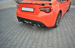 Maxton ABS boční lipy V1 pod zadní nárazník - Toyota GT86 (17+)