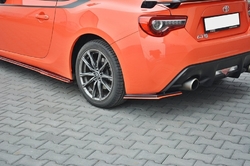 Maxton ABS boční lipy V2 pod zadní nárazník - Toyota GT86 (17+)