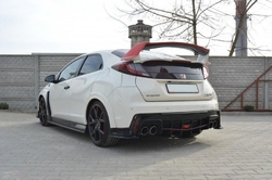 Maxton ABS zadní difuzor - Honda Civic 9G Type-R FK2 (15 - 17)